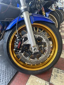 Honda CB400 CB400SF V2 V3 V4 Brembo Galespeed Caliper Bracket Adapter 108mm - Picture 1 of 4