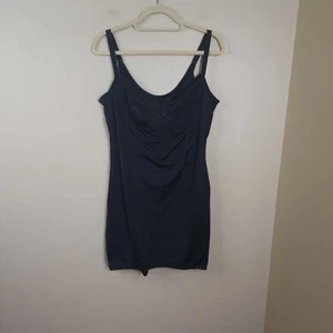 SKIMS GLAM Slip Dress in Onyx Size 2X - Picture 1 of 9