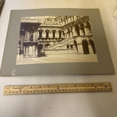 VTG Ducal Palace Courtyard Venice Italian Architecture Photo Doge's Palace - Image 1 of 4