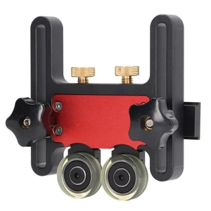 Table Saw Stock Roller Woodworking Double Wheel Sliding Feeding Guide Roller& - Picture 1 of 19
