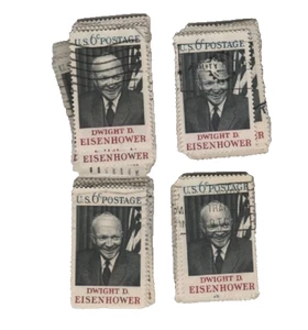 U.S. Stamps Scott 1383 ..06 Cent President Eisenhower 100 used 09/29/2025 - Picture 1 of 1