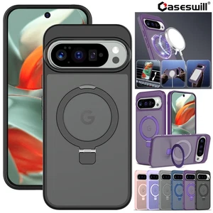 For Google Pixel 10 9 Pro XL Case with Magnetic Invisible Stand Slim Phone Cover - Picture 1 of 49