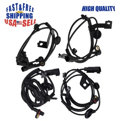 4ABS Wheel Speed Sensor Front Rear Fit Dodge Caliber Jeep Compass Patriot FWD Foto 1 de 4