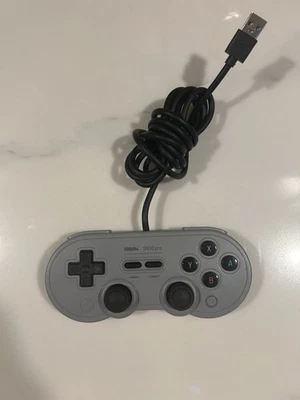 8BitDo - SN30 Pro Wired Controller for Switch and Windows - Gray - Image 1 of 3