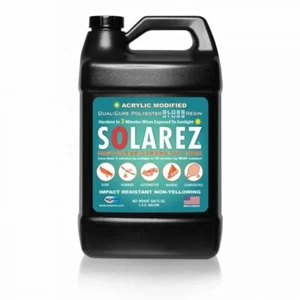 Solarez Acryl modifizierte Polyester Glanz Harz Gallone - Bild 1 von 3