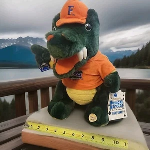 Mascota Musical Florida Gators Albert Peluche Aplausos Tiene Etiquetas Probado Funciona - Imagen 1 de 18