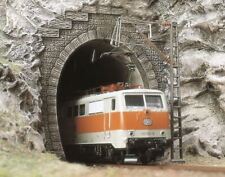 2 Tunnel Portals - Oo / Ho Ferrovia Scenario - Busch 7024