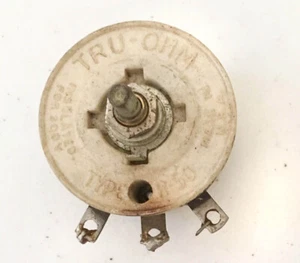 Vintage Tru-Ohm Rheostat Type R-50 5000 ohm .10 amp - Picture 1 of 4