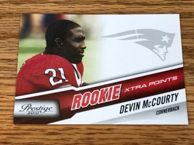 Devin McCourty 2010 Panini Prestige Rookie Card RED PARALLEL SSP #232 - #d /100  - Image 1 of 2