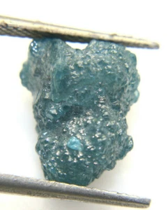 7.62CTS HERMOSO ENORME DIAMANTE EN BRUTO AZUL BRILLANTE SIN CORTAR 12.75x8.30x8.75 MM - Imagen 1 de 11