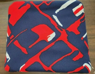 Vintage Charter Fabric Stretch Polyester Multicolor Fabric 46"W x 2 2/3 yard L - Image 1 of 4