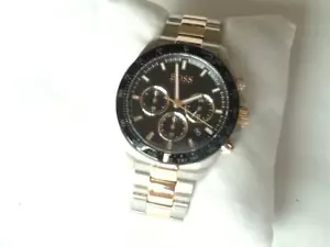 Hugo Boss Boss Men’s  Chronograph Watch. Silver. Black dial. 1513757 - Picture 1 of 8