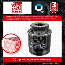 Oil Filter fits VW GOLF Mk6, PLUS 1.2 08 to 10 CBZB 03C115561B 03C115561J Febi