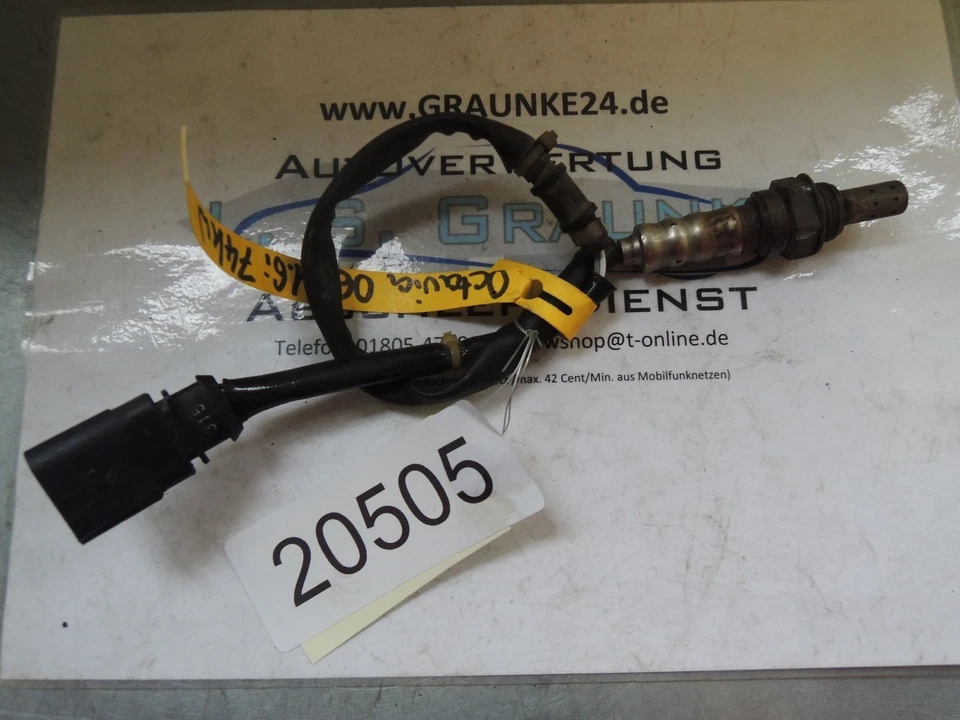 SONDA LAMBDA SKODA OCTAVIA 1Z 1.6i 75kW anno 2006 06A906262bs - Immagine 1 di 1