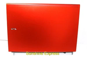 Dell Precision M6500 LCD Back Orange Cover 00P7F6 0P7F6 w/ Hinges/Webcam/Cables - Picture 1 of 3