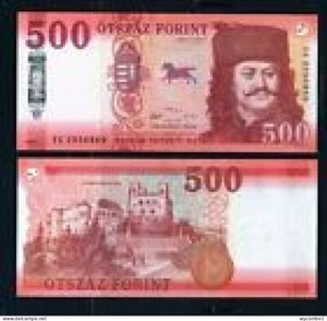 HUNGARY - 2018 500 Forint UNC Banknote - Picture 1 of 1