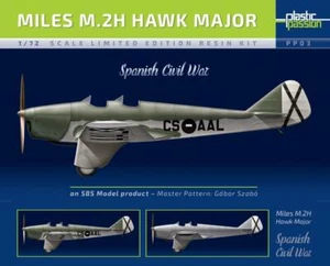 pp03/ S.B.S. model - Miles M.2H Hawk Major – Spanish Civil War - Resin – 1:72 - Picture 1 of 2