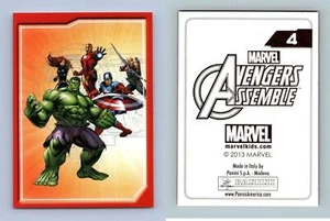 Avengers #4 Marvel Avengers Assemble 2013 Panini Sticker - Picture 1 of 1