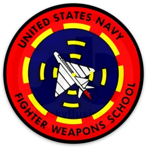 Neu US Navy Jagdwaffen Schule Aufkleber - Bild 1 von 1