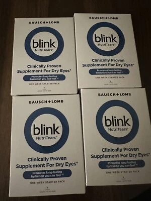 Blink NutriTears suplemento clínicamente probado para hidratación de ojos secos 7 cápsulas blandas Foto 1 de 4