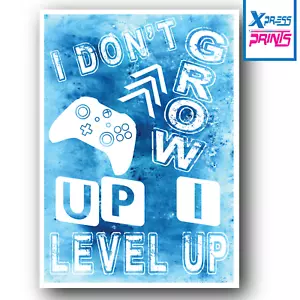 Poster Gioco Ragazzi Camera da Letto Stampe Giochi Wall Art Gamer Regali Gioco A3 A4 #08 - Foto 1 di 5