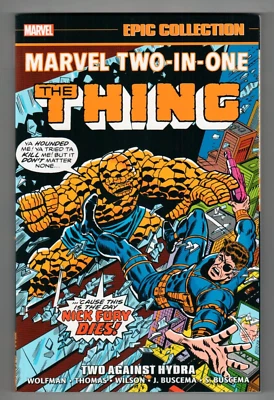 Marvel Two-In-One Epic Collection Two Against Hydra Trade Tapa blanda 2023 Marvel Foto 1 de 2