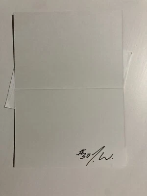 Jamaal Williams Autographed Christmas Holiday Card Green Bay Packers Signed - Image 1 of 4