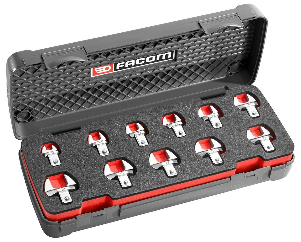 Juego de llaves de extremo abierto Facom 10.J11 9×12 de par. 8-19 mm Foto 1 de 1