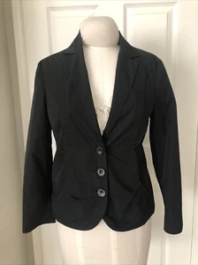 Armani collezioni Womens Jacket Black Sz 8 - Picture 1 of 12