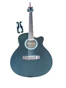 GUITARRA ACÚSTICA F HOLE juego de dos calcomanías de agujero F pegatinas eléctricas o acústicas - Imagen 1 de 6