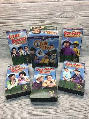Little Rascals Our Gang VHS Box Set Good Times Home Video Collection Comedy Hits - Image 1 of 4