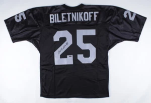 Fred Biletnikoff Signed Oakland Raiders Jersey (TriStar Hologram) All Pro W.R. - Picture 1 of 5