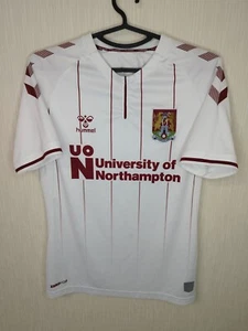 Gr. S Erwachsene Northampton Town Fußball Trikot Hummel Auswärtstrikot 2020/2021 - Bild 1 von 14
