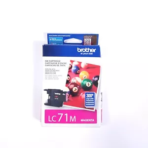 Cartucho de tinta magenta sellado Brother LC71M caducidad 03/2020 - Imagen 1 de 5
