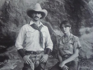 Jay Dusard Cowboy Portrait RW & Denise Hampton LS Ranch TX Collectible 1982-MINT - Picture 1 of 5