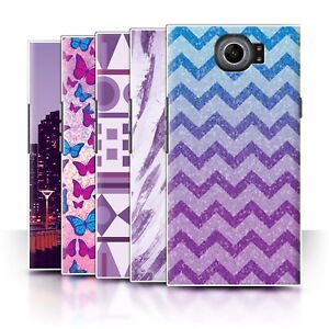 STUFF4 Back Case/Cover/Skin for BlackBerry Priv/Purple Fashion