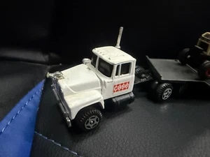 Case Tractor Hauling Semi With 2 Case 2594 Tractors - Picture 1 of 5