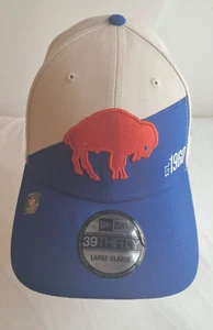 Buffalo Bills Sideline Historic 39Thirty Stretch Fit Hat New Era Men's L/XL - Picture 1 of 8