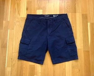 Shorts MARC O'POLO kurze Hose Cargoshorts Chino Bermudashorts, Blau, Gr. 34 - Bild 1 von 2