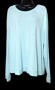 Ambrielle Amour Nightgown Knit Sleepshirt Sweater Blue Long Sleeve Soft Size XXL - Picture 1 of 9