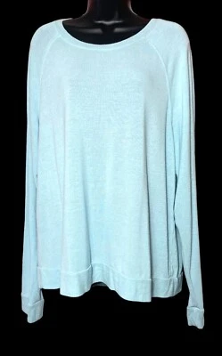 Ambrielle Amour Camisón Tejido Camisa para Dormir Suéter Azul Manga Larga Suave Talla XXL Foto 1 de 4