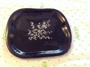 Black metal tray - Picture 1 of 3