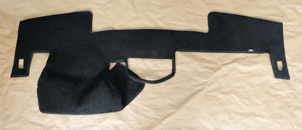 85-88 V6 Fiero SE GT Carpeted Interior Fabric Dash Mat Cover BLACK DASHMAT Foto 1 de 1