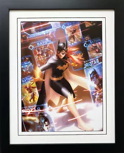 DC "Batgirl Vol 4 - #32" CUSTOM FRAMED Matted Comic Book Poster SIMONE PASARIN - Bild 1 von 4