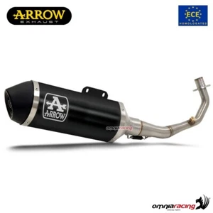 Echappement complet Arrow Urban homologue dark pour Yamaha Xmax 125 2021-2023 - Imagen 1 de 8