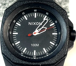 Nixon Ruckus All Black A349-001 with new battery - Picture 1 of 8