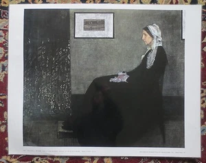 James McNeill Whistler - Estudio en gris y negro (Madre) - Estampado artístico laminado - Imagen 1 de 1