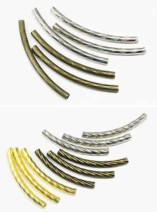 Tubo De Latón Curvado Para Perlas, S13 - Imagen 1 de 4