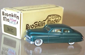 BROOKLIN MODELS 15 1949 FORD MERCURY 2 Porte Coupé Verde MIB - Foto 1 di 1