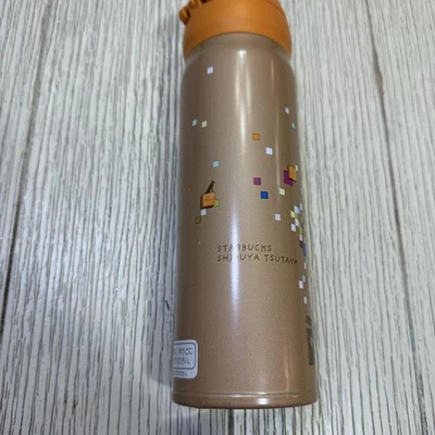 Termo Starbucks Shibuya Tsutaya Botella 500 ml Tapa Naranja Exclusivo de Japón Raro Foto 1 de 4